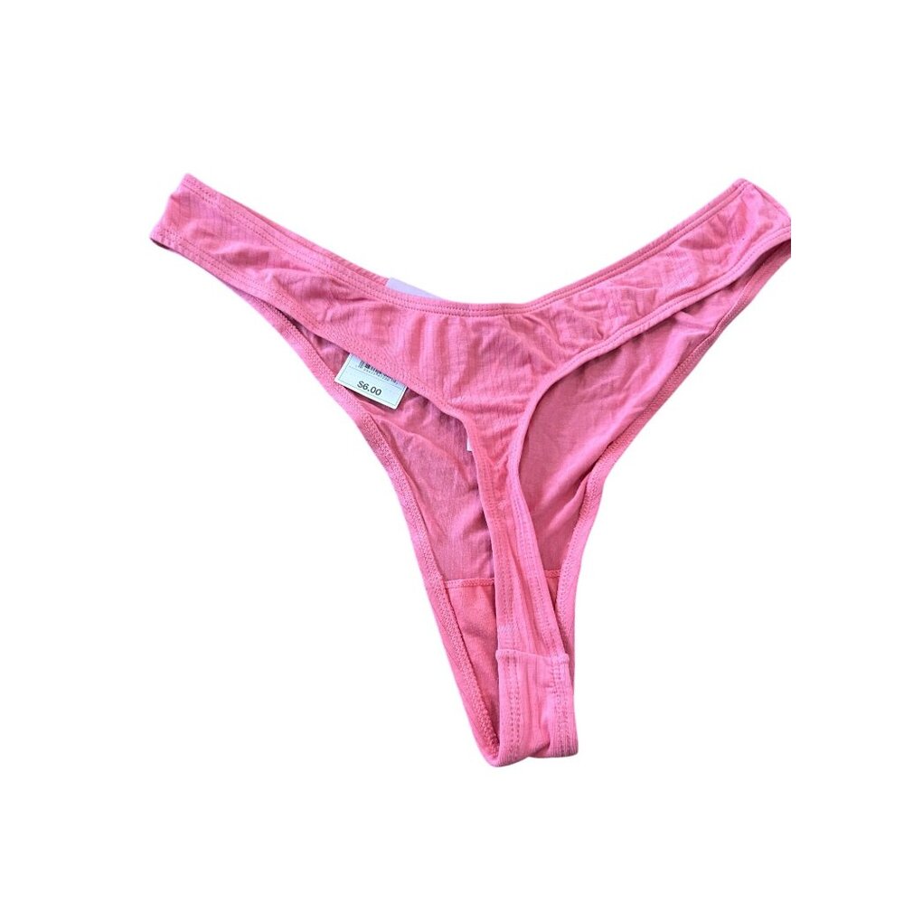 NWT Auden Modal Blend Pink Thong XL (16) - Picture 3 of 5